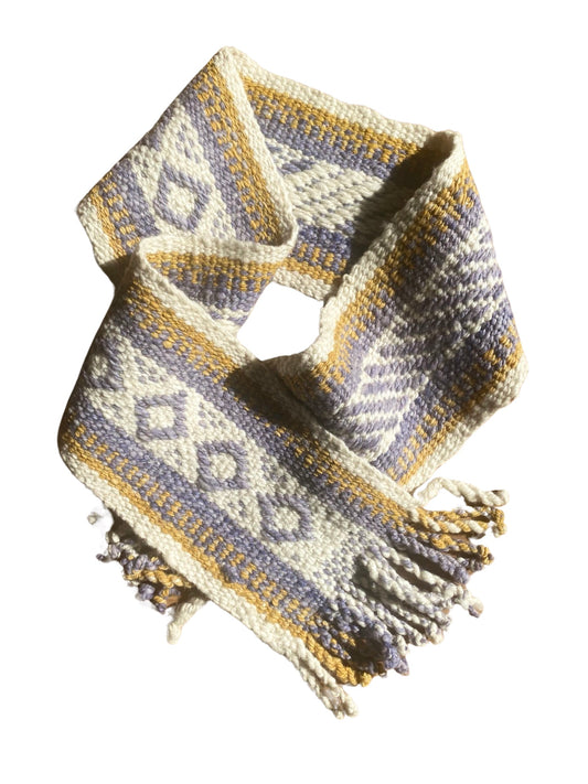 Raw Wool Scarf