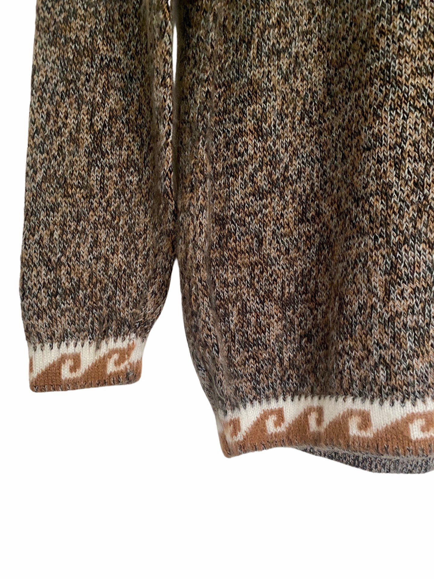 Brown Alpaca Cardigan