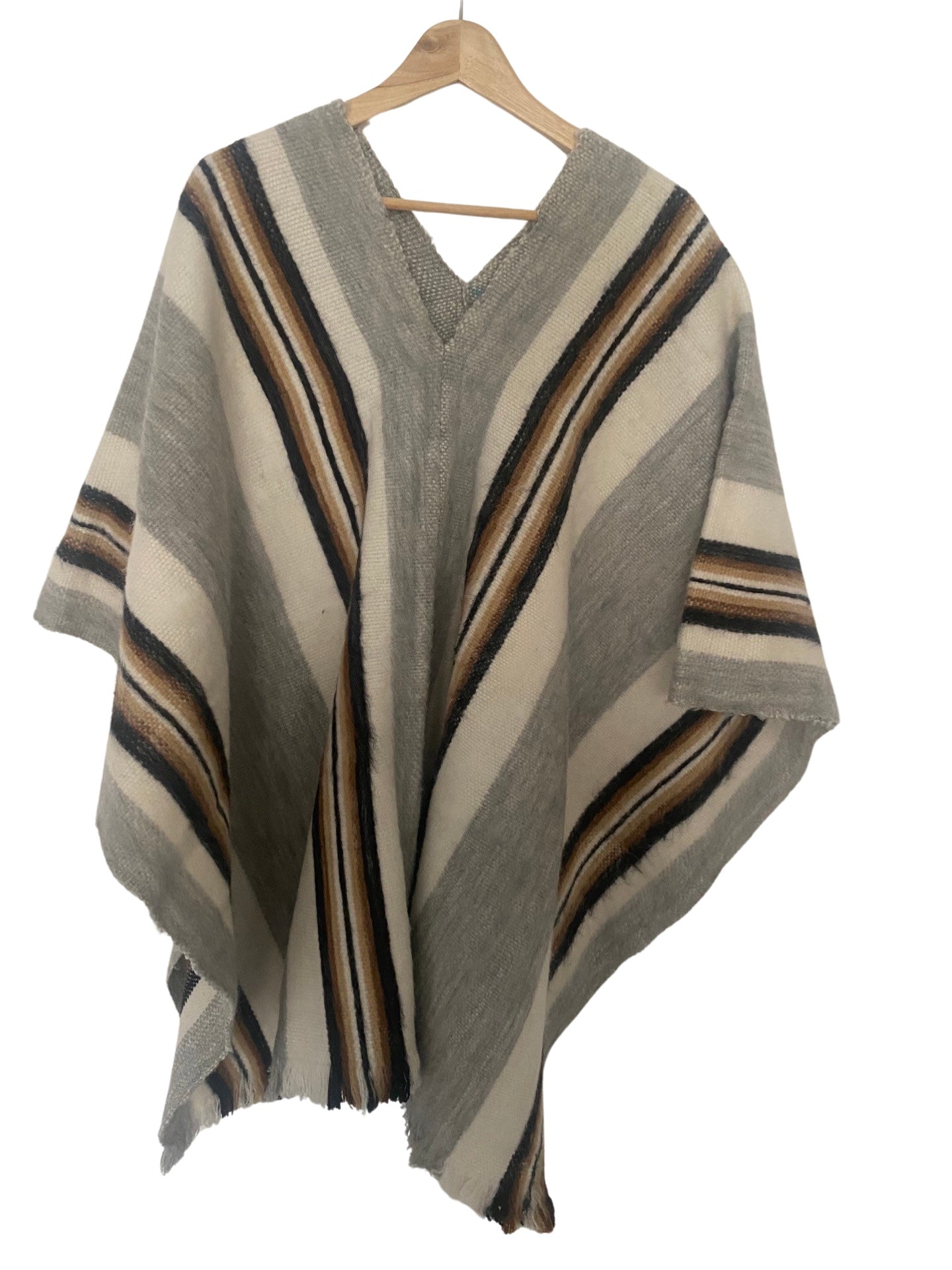 Sheep Wool Poncho